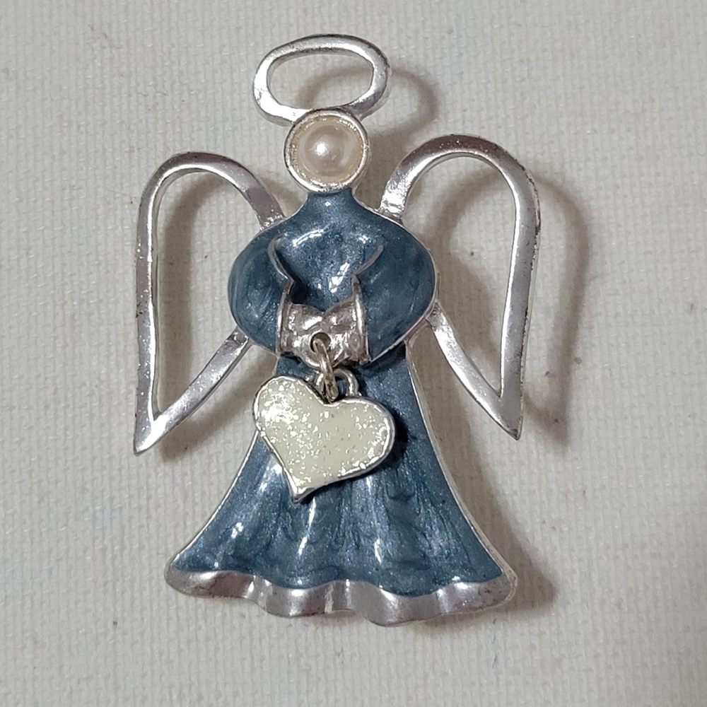 Angel Brooch and Pin set